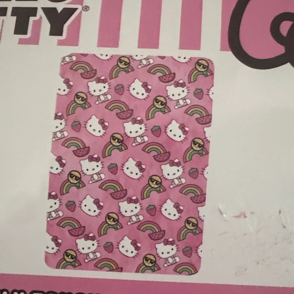 HELLO KITTY THE DYE RAINBOW THROW (FIRM PRICE)